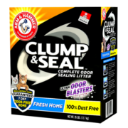 艾禾美（Arm&Hammer）铁锤猫砂黑盒蓝标28磅/12.7kg 美国进口膨润土猫砂