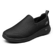 斯凯奇（Skechers）男鞋休闲鞋 厚底减震健步鞋 网面鞋54626/54609/54600 54600/全黑色/BBK 42