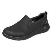 斯凯奇（SKECHERS）休闲运动鞋秋GOWALK减震一脚蹬男鞋216010 BBK全黑色 41