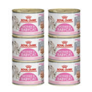 皇家（ROYAL CANIN）进口皇家猫罐头猫咪主食猫粮猫湿粮慕斯幼猫1-4个月离乳期奶糕罐 猫慕斯奶糕罐195g*6罐