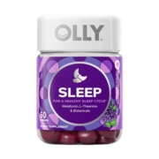 OLLY褪黑素软糖安瓶睡眠sleepwell睡眠退黑色素50粒
