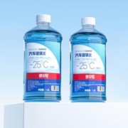 TUHU 途虎 大桶车用玻璃水汽车雨刮水除虫胶清洗剂泡腾片防冻雨刷水四季通用 -25℃（2L*2瓶装） 途虎养车