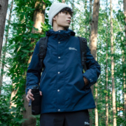 Jack Wolfskin狼爪冲锋衣男装22秋冬新款户外时尚休闲防风保暖内胆三合一夹克 5120133-1010/偏小一码 M