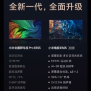 小米（MI）电视65英寸 ES65 轻旗舰4K超高清MEMC动态补偿远场语音全面屏智能平板 以旧换新可开专票企业惠采 小米电视ES 65 运动补偿