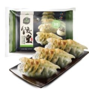 3倍大的饺子：bibigo 必品阁 饺皇 韭菜猪肉煎饺 780g