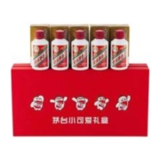 MOUTAI 茅台 飞天茅台 53度酱香型白酒 100ml*5瓶 礼盒装