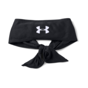 安德玛（UNDERARMOUR）【我可以47】同款Armour Tie男女同款情侣训练运动头带1323968 黑色001 均码