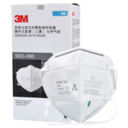 3M口罩  KN95防尘防雾霾防PM2.5防飞沫 颗粒物防护口罩  新老包装随机发货yzl  【50只】9502+盒装N95针织头戴非独立装
