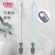 okwife 好媳妇 长柄杯刷洗杯子神器无死角硬毛奶瓶刷子清洁刷清洗水杯保温杯毛