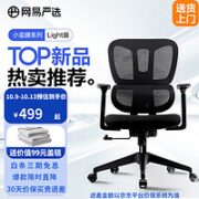 YANXUAN 网易严选 小蛮腰5双背人体工学椅转椅 办公椅电脑椅电竞椅午休可躺椅子 小蛮腰S5 无头枕无搁脚