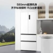 PLUS会员：TCL 466升 超薄嵌入式T9法式四开门多门杀菌除味一级能效大容量 R466T9-DQ