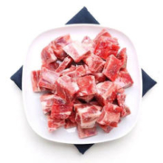 皇金蜜 新鲜美食食材 精选排骨粒 2000g