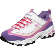 Skechers斯凯奇童鞋女童棉鞋冬季保暖儿童运动鞋男童加绒熊猫鞋664062L 多彩色 /MULT 33.5码