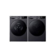 预售：LG 乐金 星云系列 FCY10Y4M+RH10V3MVTW 变频热泵洗烘套装 星云黑