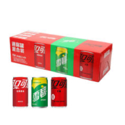 Fanta 芬达 可口可乐 汽水 可乐*4+雪碧*4+零度可乐*4 200ml*12罐 迷你罐