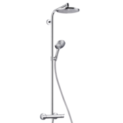 汉斯格雅（Hansgrohe） 双飞雨240大顶喷智能恒温龙头淋浴花洒套装 双飞雨240恒温套装