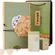 茗山生态茶  茶叶绿茶2023新茶 碧螺春 嫩芽  旗袍 茶叶礼盒装250g