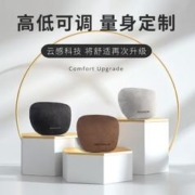 MICHELIN 米其林 奔驰迈巴赫汽车头枕 车用颈枕靠枕头枕腰靠垫靠背腰托 焦糖棕*2