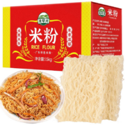 Plus会员:湾琴河 广东米粉1500g 手工
