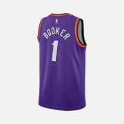 仅限20号当天、限尺码：Nike 耐克 NBA 菲尼克斯太阳 德文布克 1号 球衣