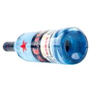 红星 二锅头酒 清香型白酒 蓝瓶（绵柔8纯粮） 43度 750mL 6瓶 整箱装