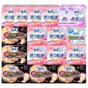 苏菲卫生巾女超熟睡日用夜用420mm姨妈组合装整箱正品旗舰店官网