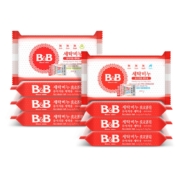 PLUS会员、有券的上：B&B 保宁 婴幼儿洗衣皂宝宝肥皂婴幼儿尿布皂200g甘菊皂*4+洋槐皂*4