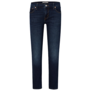 Levi's李维斯冬暖系列23秋季新款BF男友风女士加厚牛仔裤梨形身材宝藏裤 蓝色 26/27 160-165 100-105斤 标准