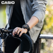 卡西欧（CASIO）G-SHOCK GST-B100系列  卡西欧钢铁之心时尚运动男表【送男生】 【全新配色】GST-B100GC-1APRT
