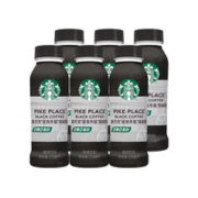 STARBUCKS 星巴克 派克市场 即饮黑咖啡 270ml*6瓶