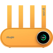 锐捷（Ruijie）家用无线路由器千兆WiFi6穿墙王 5G双频 Mesh组网 儿童管理 家长路由 小白X30PRO活力甜橙