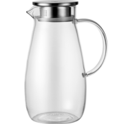 富光大容量凉水壶耐高温冷水壶家用玻璃水壶茶壶果汁杯1600ML家居壶