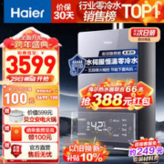 Haier 海尔 K系列 JSQ31-16KN5致远U1 零冷水燃气热水器 16L