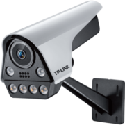 TP-LINK 500万PoE筒型智能人形星光警戒防尘防水室外监控摄像头4mm焦距 可插内存卡  TL-IPC556FP-A4