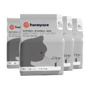 honeycare矿土猫砂天然矿石膨润土砂10kg套装2.5kg*4包好命天生