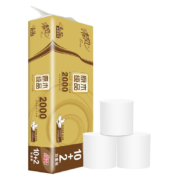 京东百亿补贴: 清风 卷纸 4层加厚 2000g 1提装