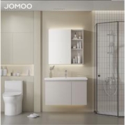 JOMOO 九牧 A2721+11370-2-1+36453-592/1B-1 浴室柜花洒马桶套餐 淡藕色 400mm坑距