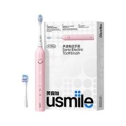 usmile 笑容加 电动牙刷 成人声波震动 情侣电动牙刷 送男友/送女友 Y1Pro蜜粉