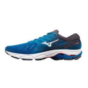 Mizuno 美津浓 男子运动鞋回弹缓震跑鞋耐磨透气跑步鞋 21/蓝色/白色 42