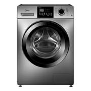 美的（Midea）超薄款滚筒洗衣机全自动 V33 10公斤大容量洗烘一体机除菌除螨 MD100V33WY 蒸汽柔烘变频 远程智控 MD100V33WY