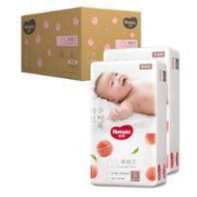 京东百亿补贴:好奇（Huggies）金装纸尿裤M162片(6-11kg)中号
