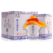 衡水老白干 青花手酿 白酒礼盒 老白干香型 42度 粮食酒 500ML*4瓶 整箱装白酒