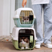 Hoopet 航空箱猫笼便携外出猫包猫咪外带狗笼子携带车载运输手提宠物箱子