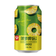 plus会员、概率券:珠江啤酒 珠江菠萝啤330ml*6听 2件