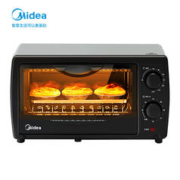 Midea 美的 家用多功能迷你小烤箱 10升家用容量T1-108B