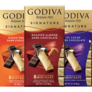GODIVA 歌帝梵 扁桃仁+香橙+72%黑巧克力90g*3条
