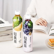 HEYTEA 喜茶 轻果茶果味茶饮料 450ml*15瓶 蜜桃蔓越莓绿茶果味