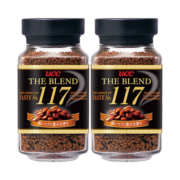 UCC悠诗诗117冻干速溶纯黑咖啡粉90g 2瓶装日本进口咖啡