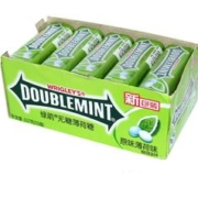 DOUBLEMINT 绿箭 无糖薄荷糖 4瓶4口味混合