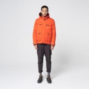DECATHLON 迪卡侬 SH100 男式冬季徒步防水保暖夹克 -10°C 砚青色 4183167 XL. XL. 朱砂红